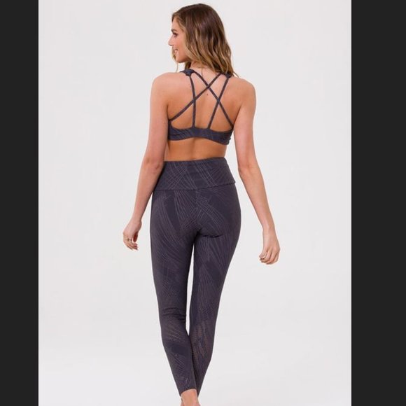 Onzie - Selenite Midi Leggings & Mudra Bra - Concord Selenite - L - Picture 2 of 10